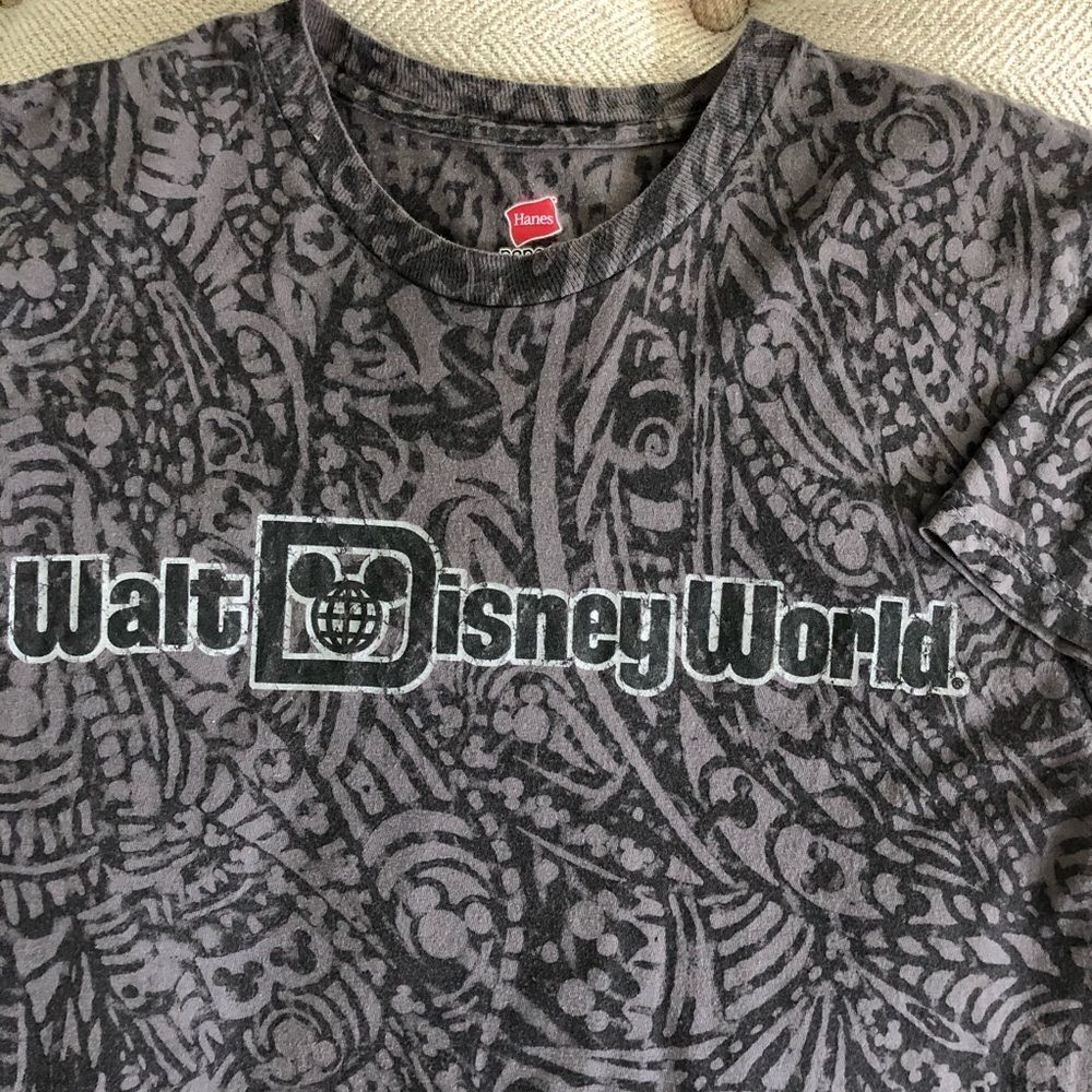 Walt Disney World Tshirt Mickey Mouse Print Small